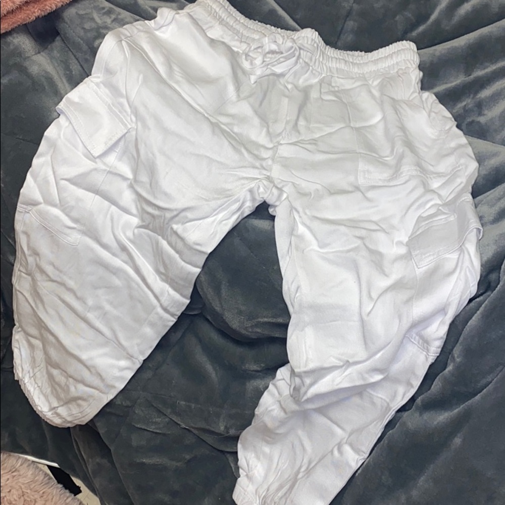 White Joggers
